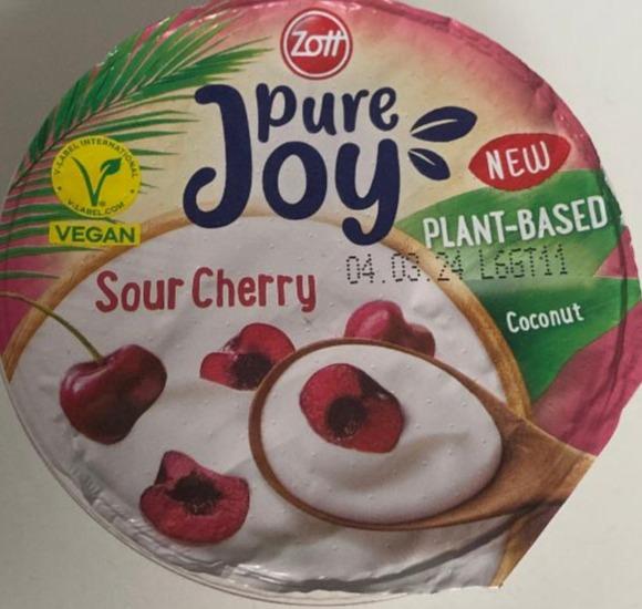 Фото - Pure Joy plant-based coconut Sour Cherry Zott