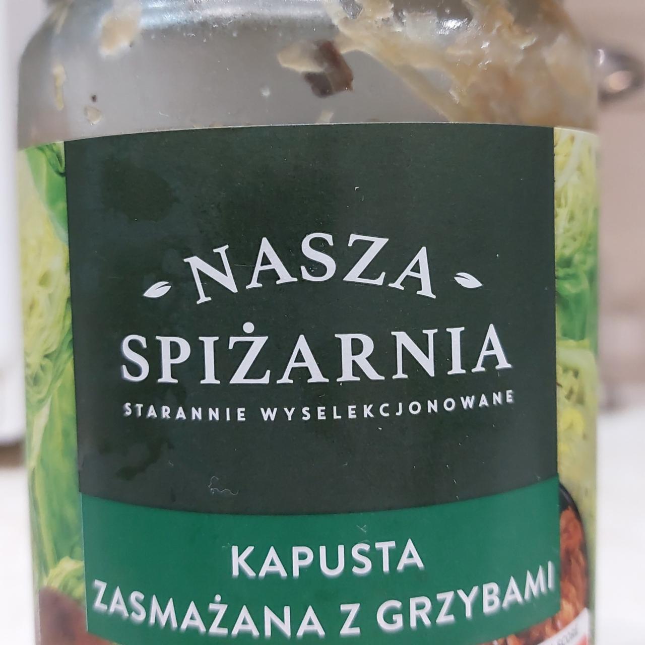 Фото - Капуста смажена з грибами Nasza Spizarnia