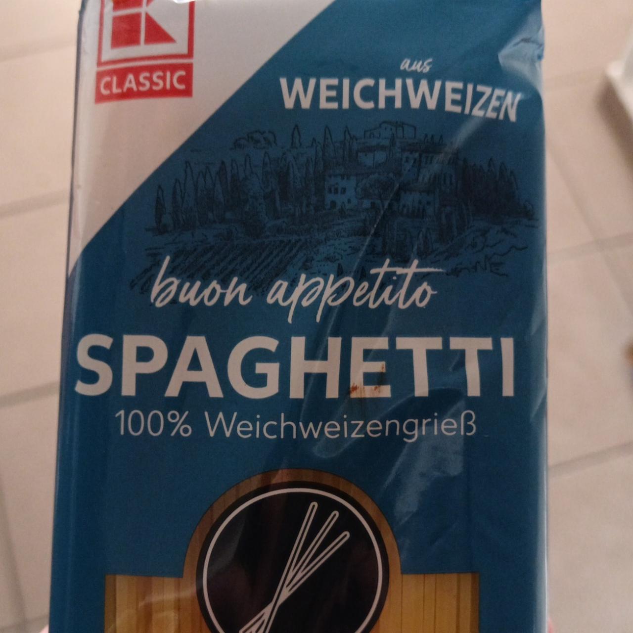Фото - Макарони Спагеті Spaghetti K-Classic