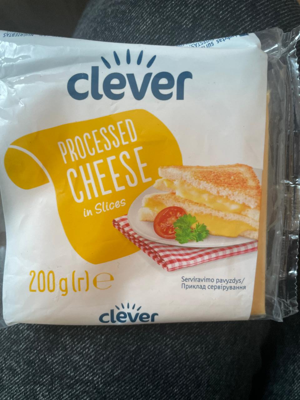 Фото - Сир плавлений 45% для тостів Clever
