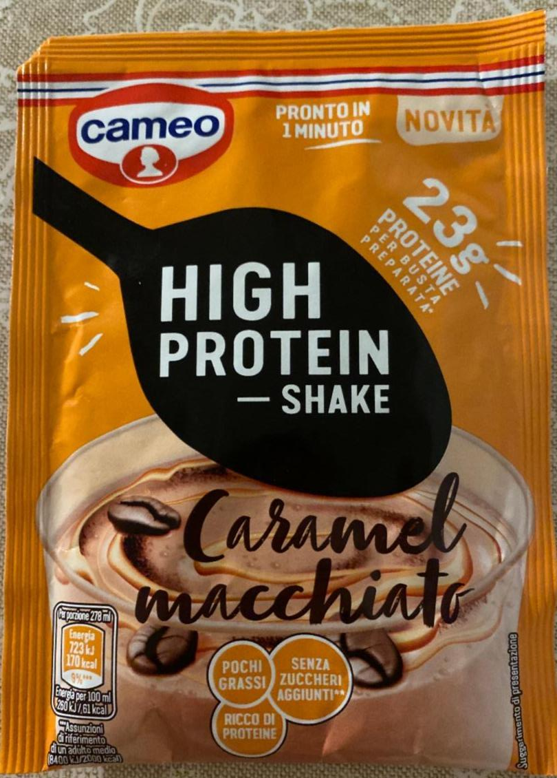 Фото - High protein shake caramel macchiato Cameo