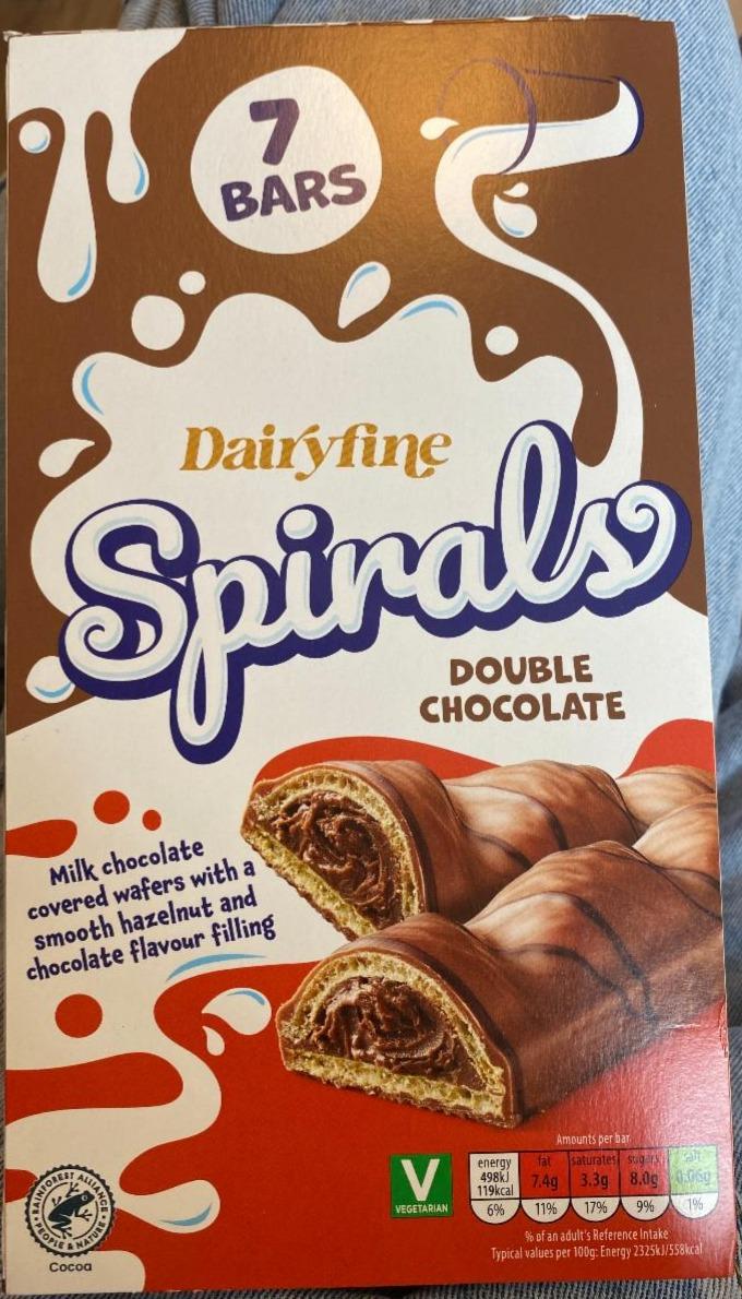 Фото - Spirals double chocolate Dairyfine