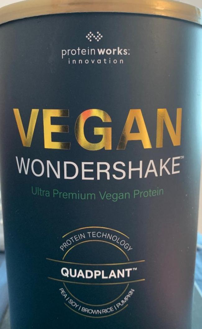 Фото - Vegan Wondershake vanilkový krém The Protein Works