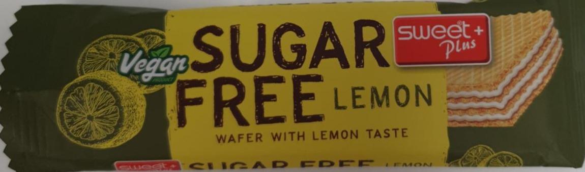 Фото - Вафлі без цукру Sugar Free Lemon Sweet Plus