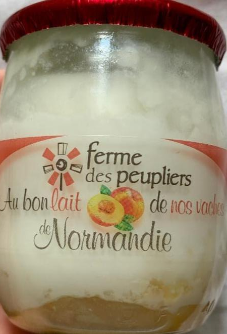 Фото - Персиковий йогурт Ferme des Peupliers