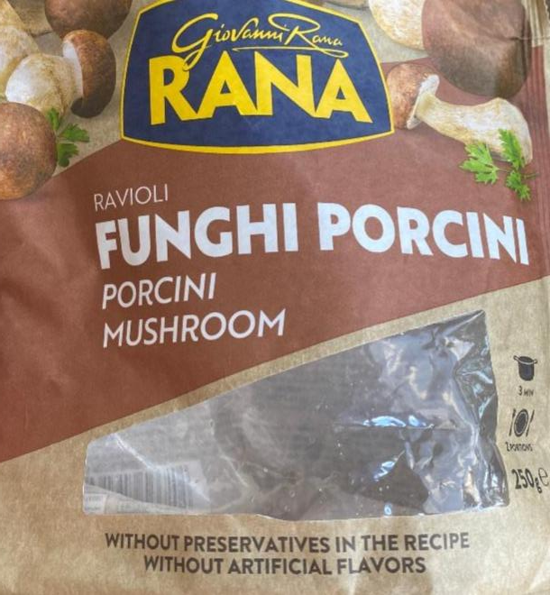 Фото - Ravioli with Mushrooms Rana