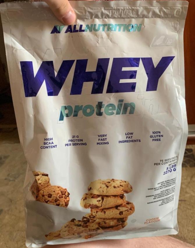 Фото - Whey protein cookie flavour Allnutrition