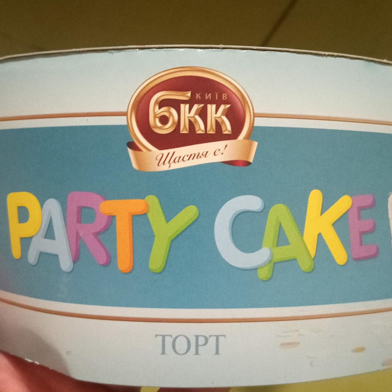 Фото - Торт Party Cake БКК