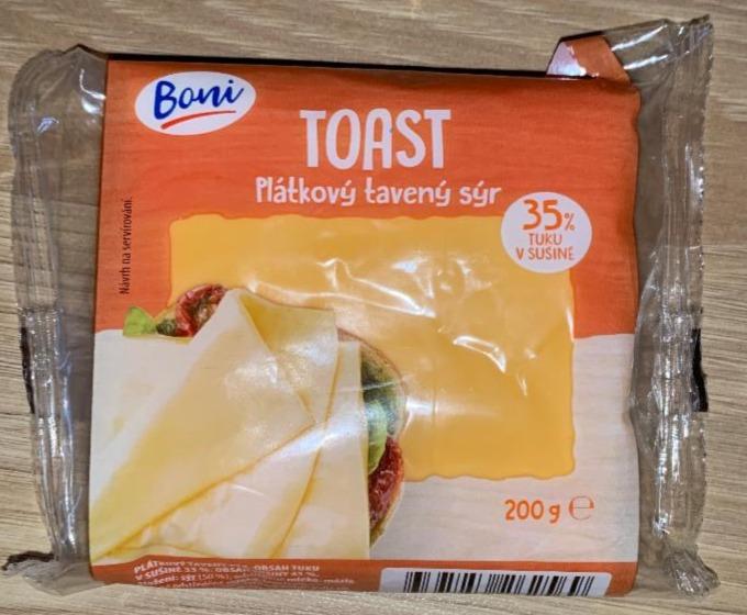Фото - Сир плавлений тостовий Toast platkovy taverny Boni