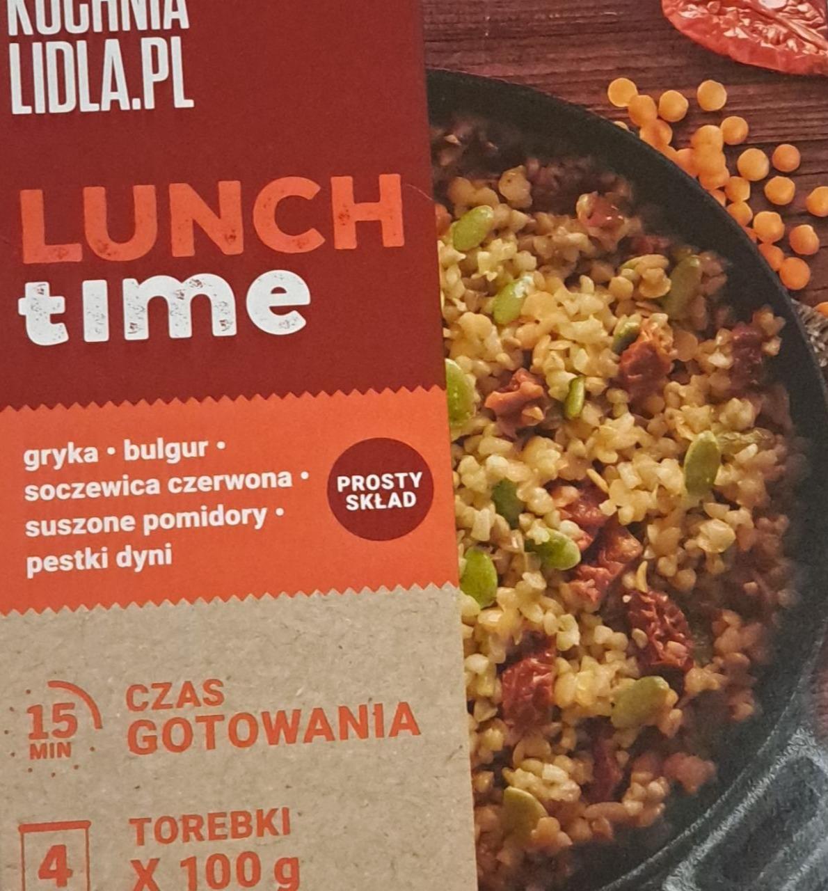 Фото - Lunch time gryka bulgur soczewica czerwona suszone pomidory pestki dyni Kuchnia Lidla.Pl