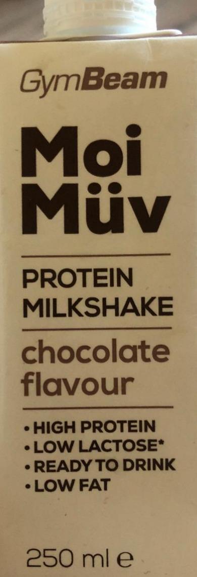 Фото - Протеїновий напій MoiMüv Protein Milkshake шоколад GymBeam