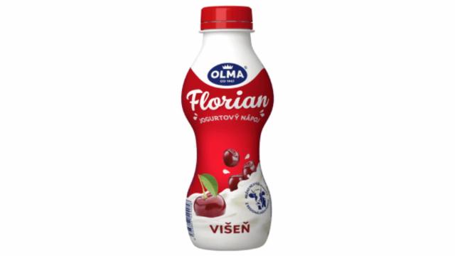 Фото - Йогурт 8.4% зі смаком вишні Jogurt Smetanový Visen Florian Olma