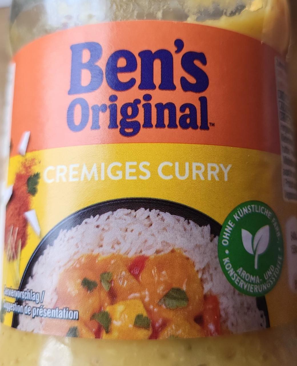Фото - Cremiges curry Ben's Original