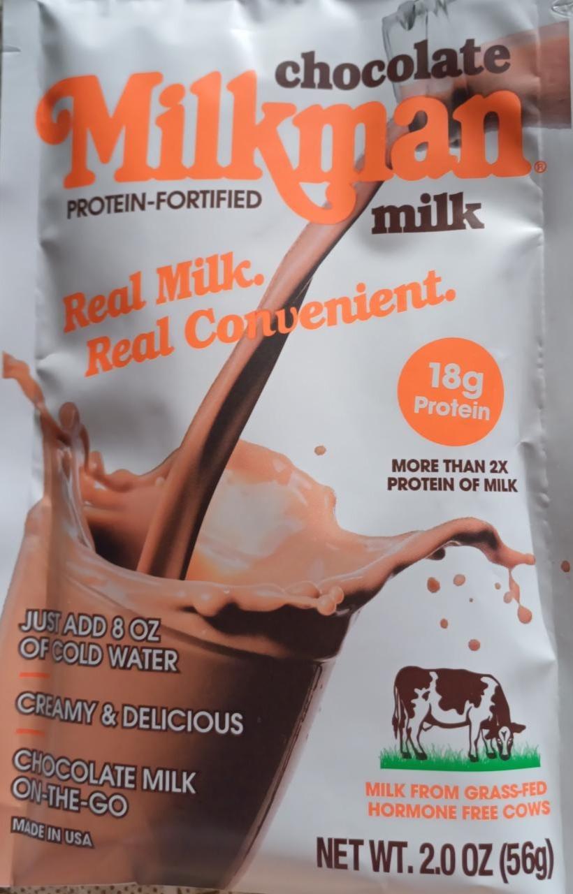 Фото - Chocolate Real Milk protein-fortified Milkman