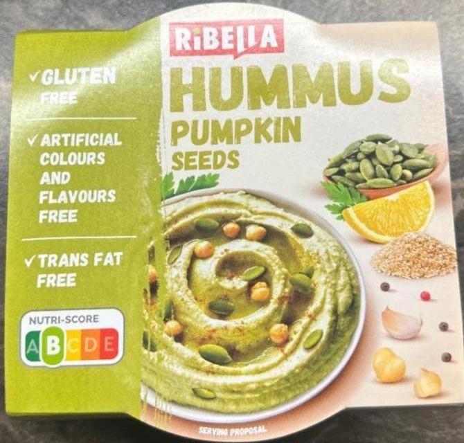 Фото - Хумус з насінням гарбуза Hummus Pumpkin Seeds Ribella