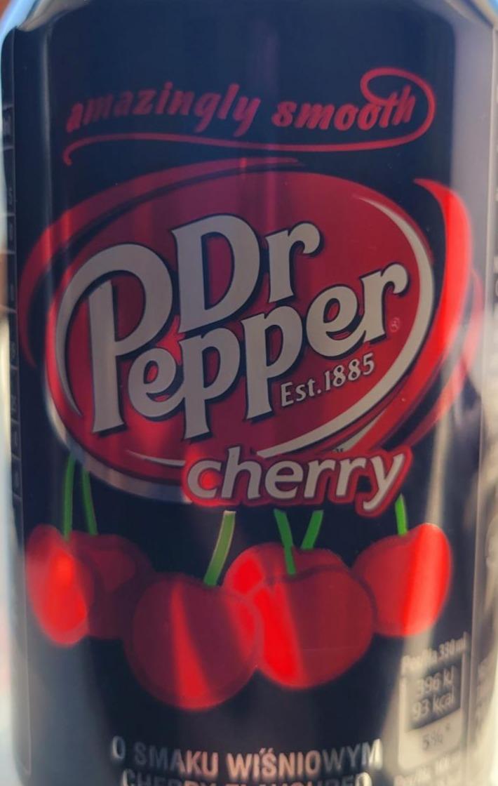Фото - Напій безалкогольний газований Cherry Dr Pepper