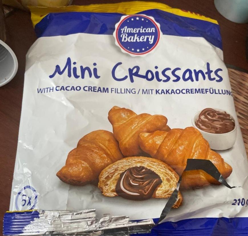 Фото - Mini croissants with cacao cream American Bakery