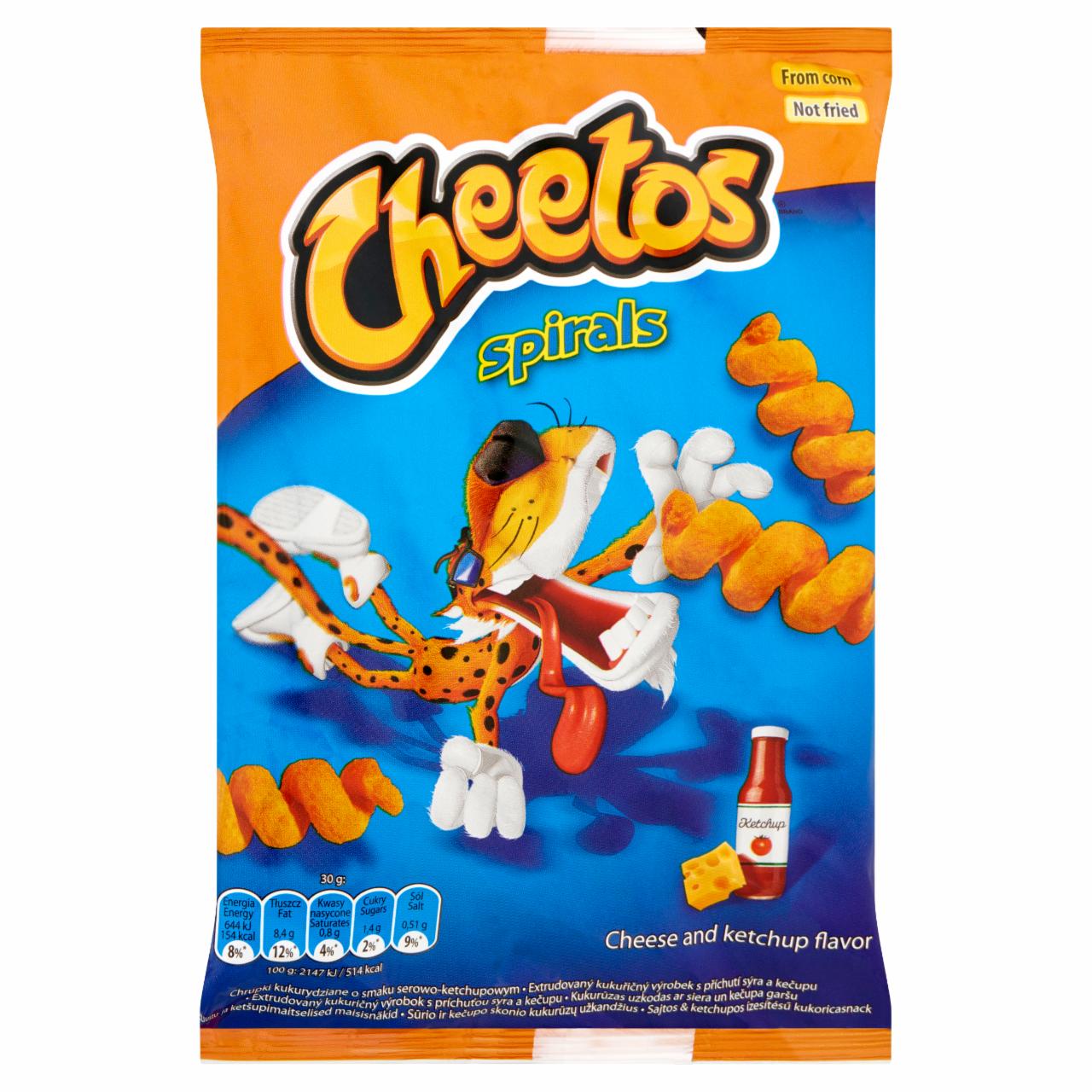 Фото - Cheetos spirals cheece with ketchup