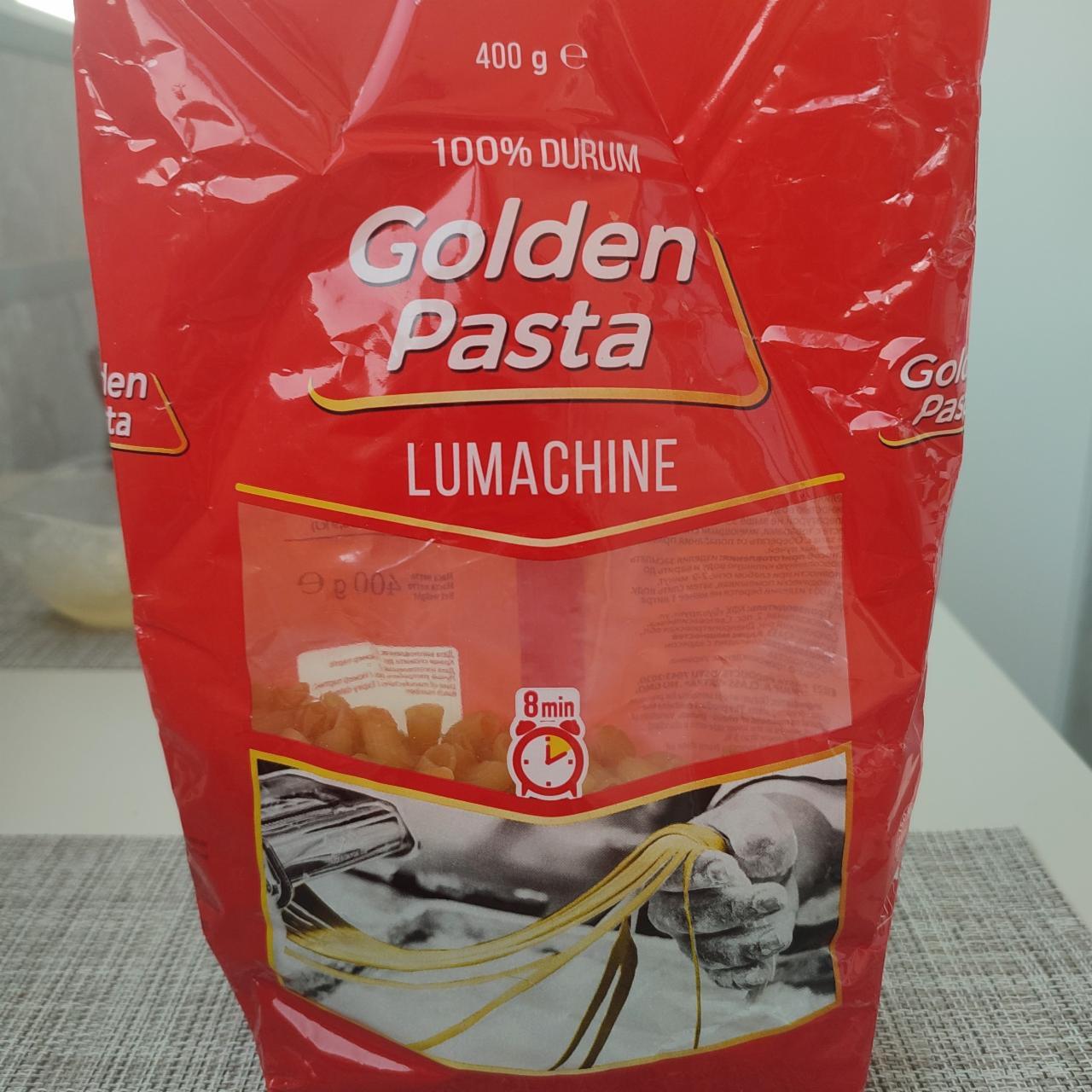 Фото - Макарони з твердих сортів Lumachine Golden Pasta