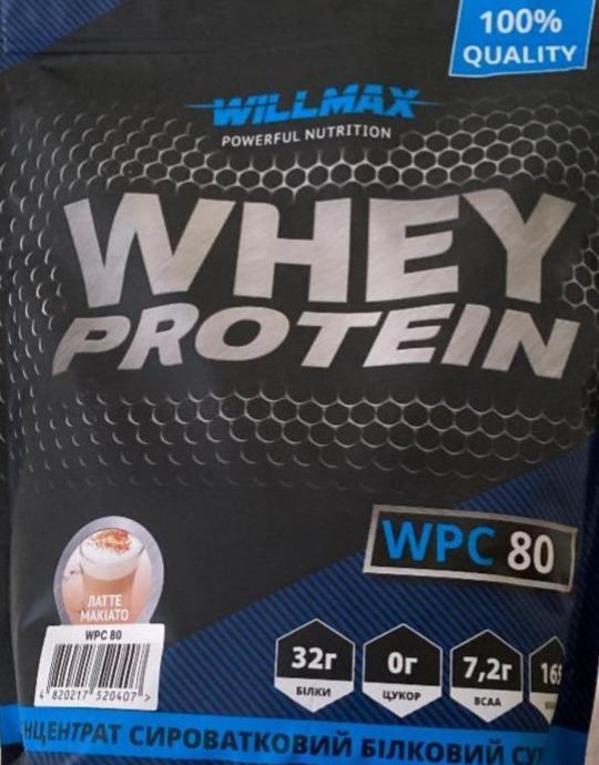 Фото - Протеїн Whey protein Лате Макіато WPC80 Willmax