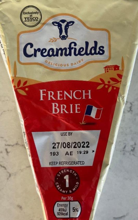 Фото - Сир пастеризований French Brie Creamfields