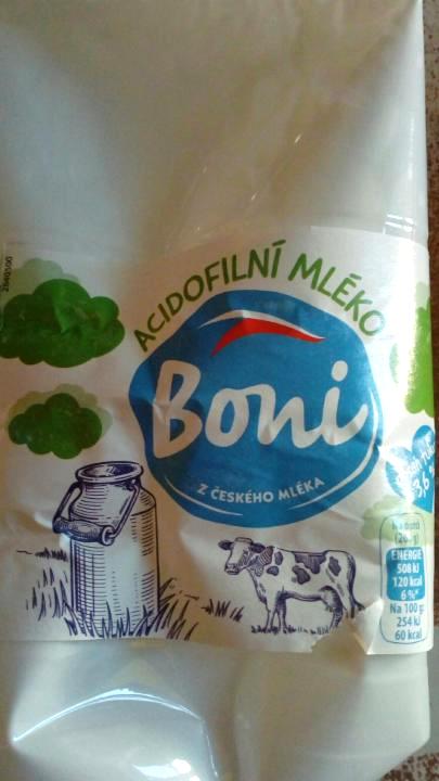 Фото - Acidofilní mléko 3.6 % Boni