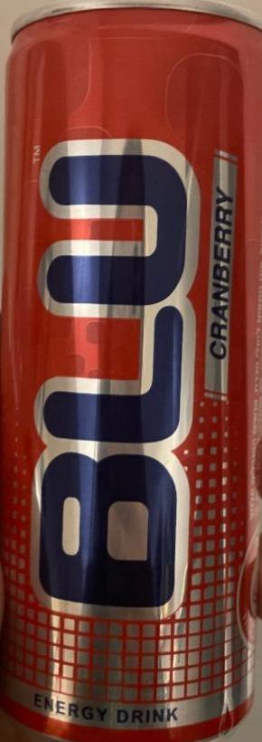 Фото - Напій енергетичний зі смаком журавлини Cranberry Energy Drink Blu