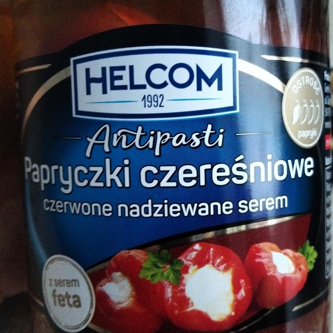 Фото - Перець червоний фарширований сиром в олії Helcom