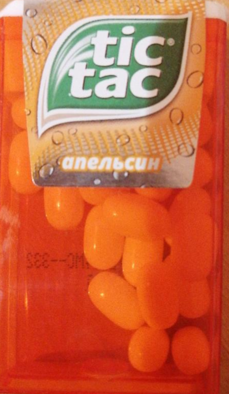 Фото - Tic tac апельсин