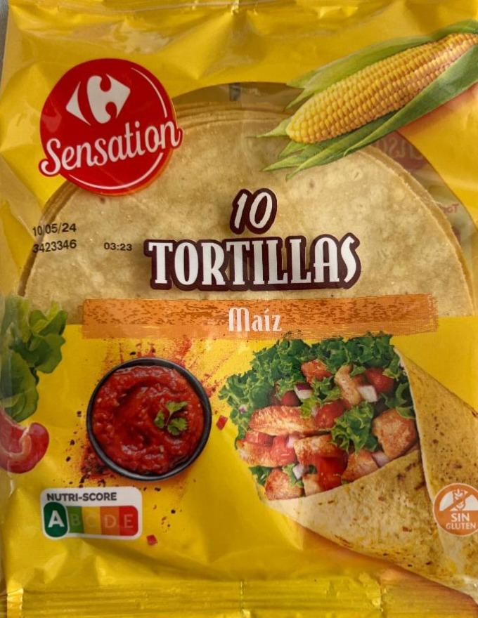 Фото - Tortillas de maíz Carrefour
