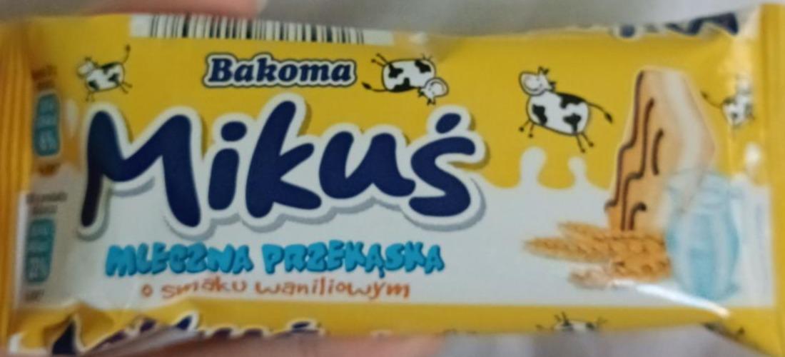 Фото - Тістечко молочне з ароматом ванілі Mikus Bakoma