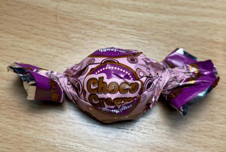 Фото - Цукерки помадні Choco Cream Бісквіт Шоколад
