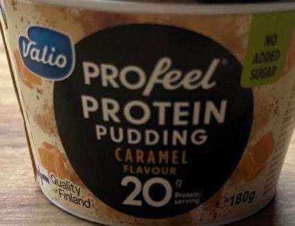 Фото - PROfeel protein puddings caramel flavor Valio