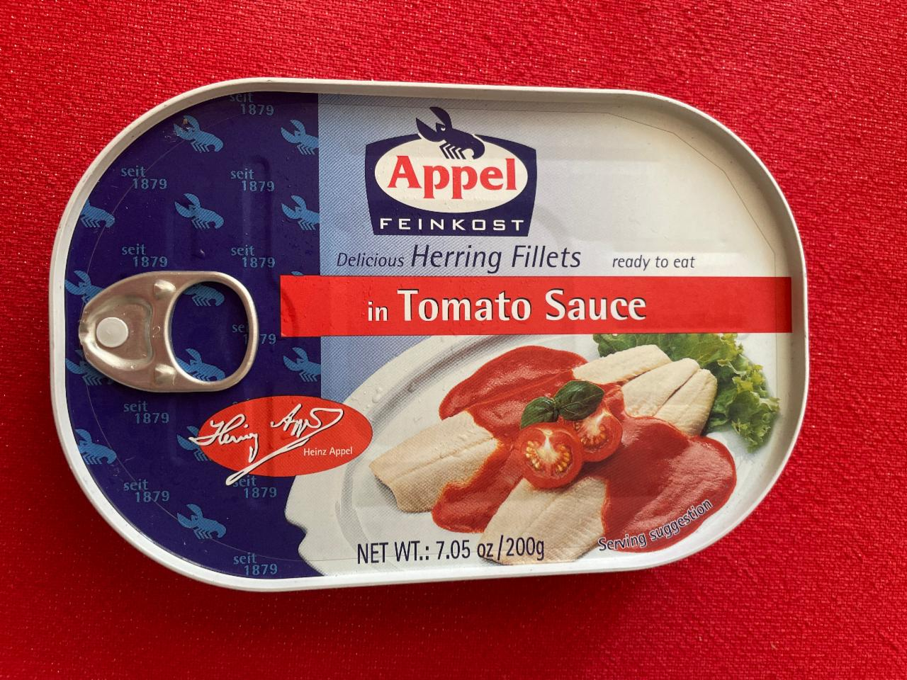 Фото - Філе скумбрії в томатному соусі Appel