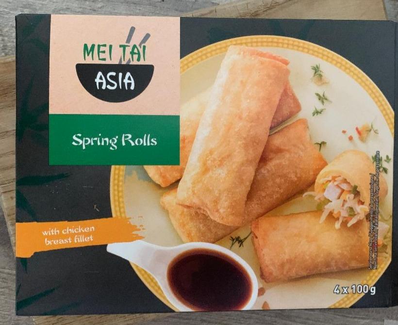 Фото - Spring Rolls with chicken breast fillet Mei Tai Asia