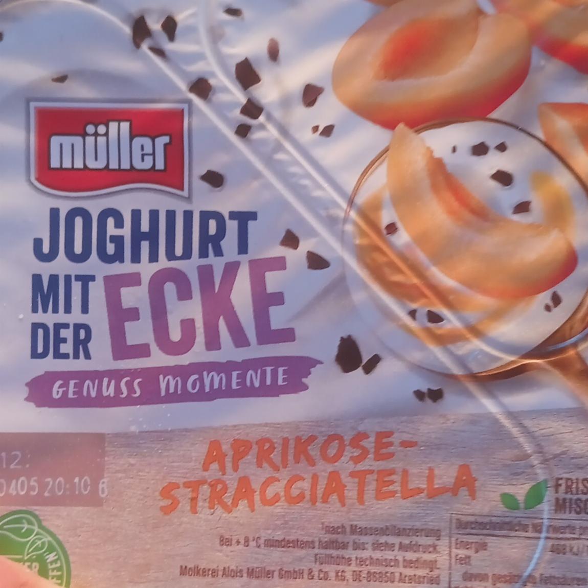 Фото - Joghurt mit der ecke aprikose-stracciatella Müller