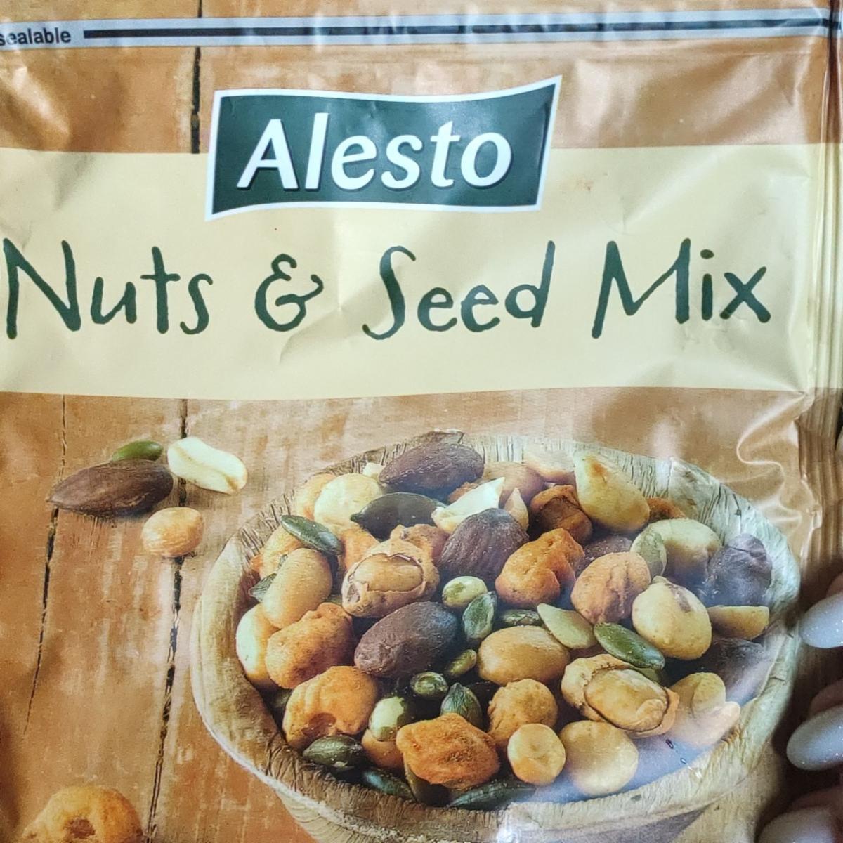 Фото - Мікс горіхів та насіння гостро-солоне Alesto