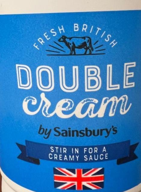 Фото - Double creame by Sainsbury's