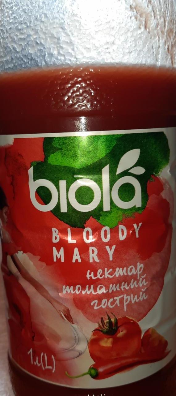 Фото - Нектар Томатний Bloody Mary Biola