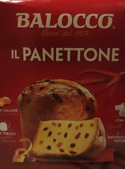 Фото - Різдвяний кекс Panettone з ізюмом і цукатами Balocco