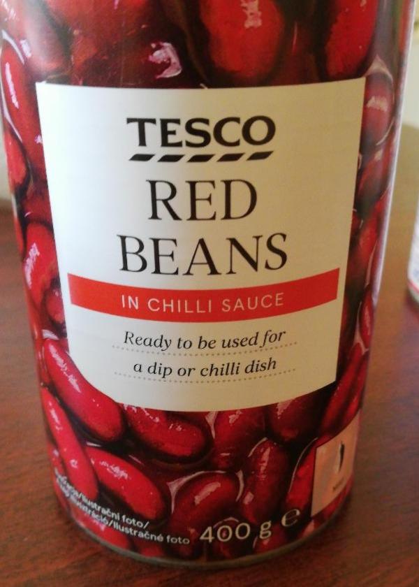 Фото - Red beans in chili sauce Tesco