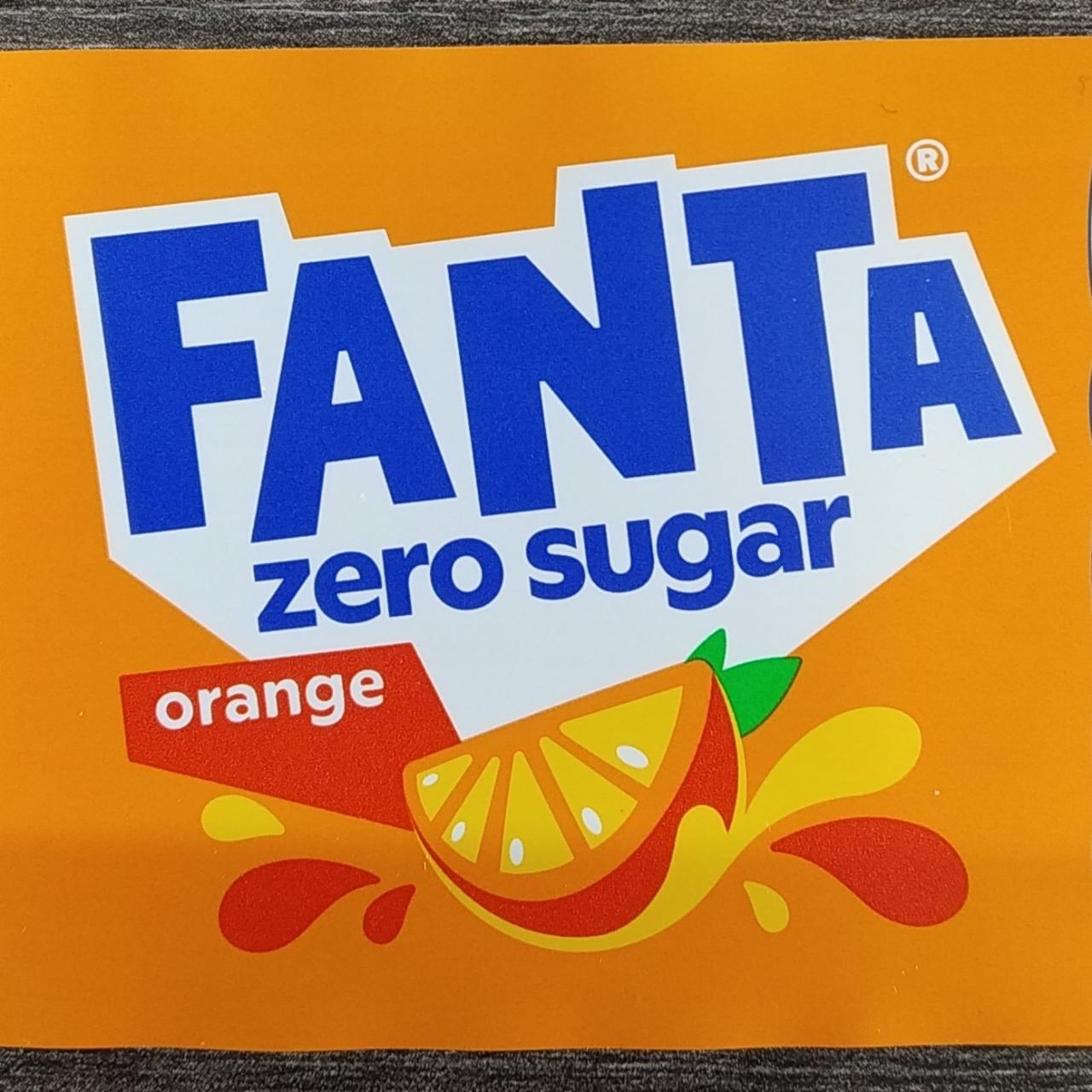 Фото - Fanta zero sugar orange