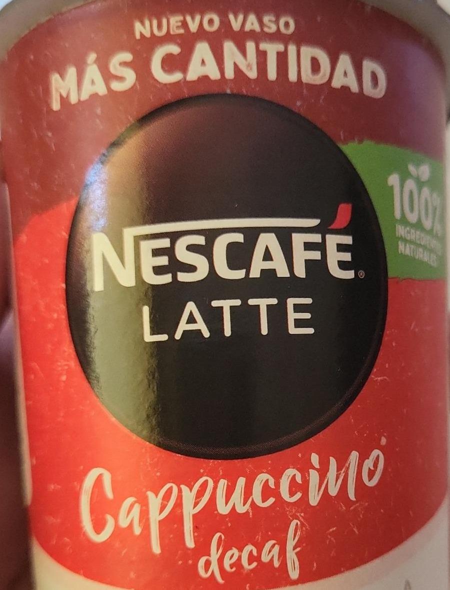 Фото - Nescafe Latte Cappuccino decaf napój kawowy Auchan