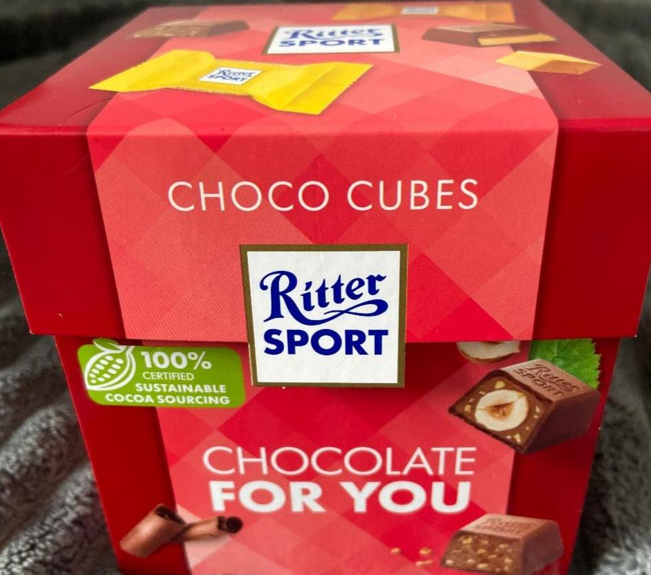 Фото - Цукерки Choco cubes Ritter Sport