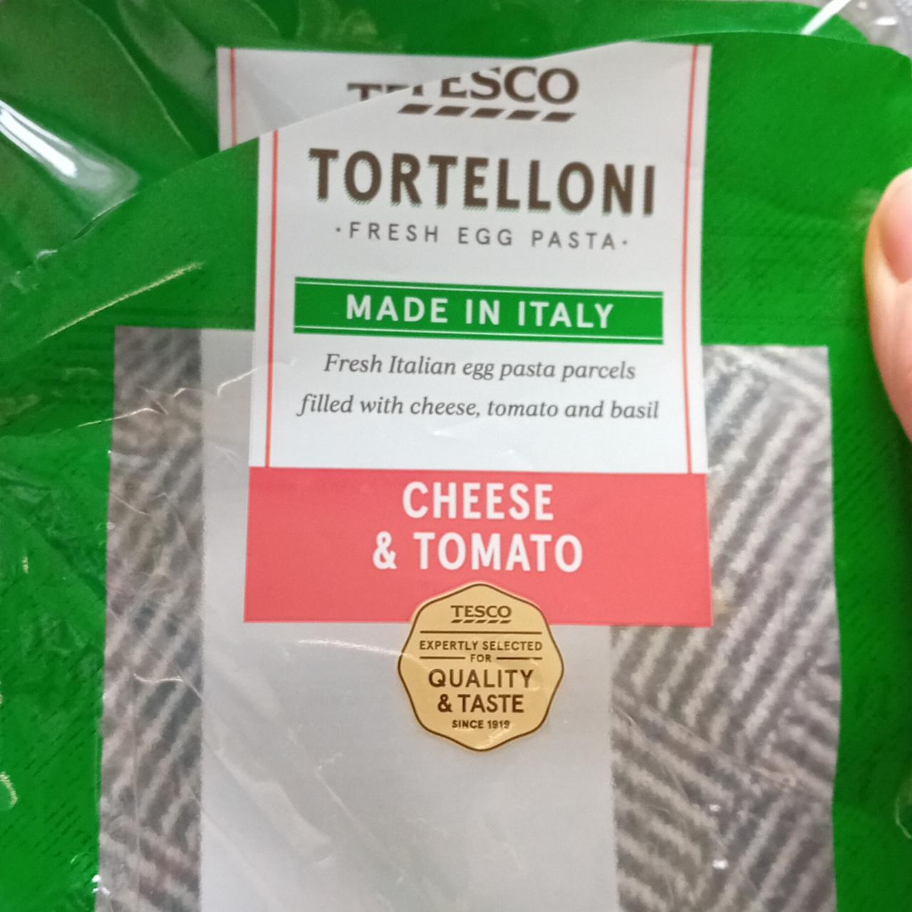 Фото - Tesco Cheese & Tomato Fresh Tortelloni