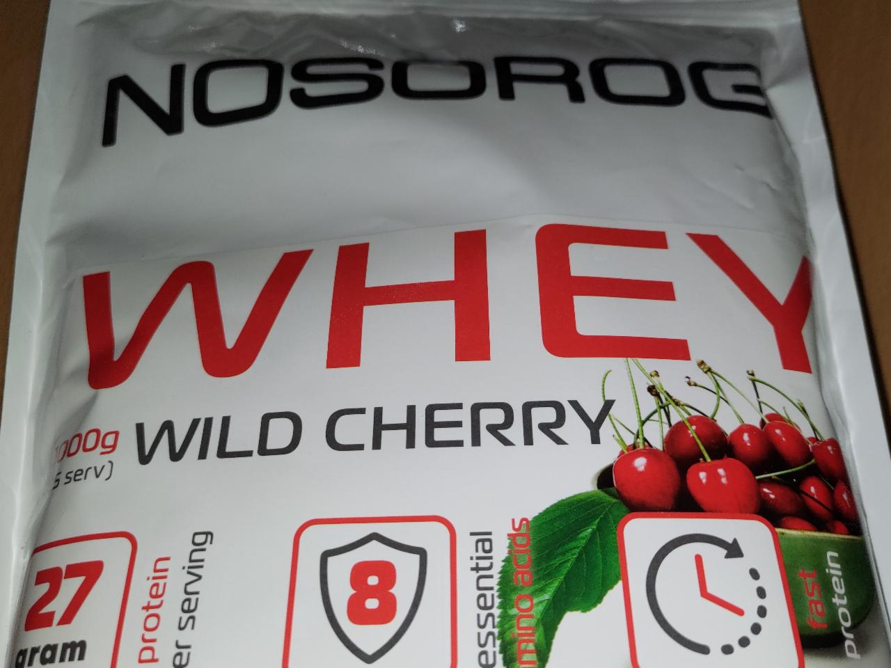 Фото - Протеїн сироватковий Nosorog Whey Wild Cherry Nosorog