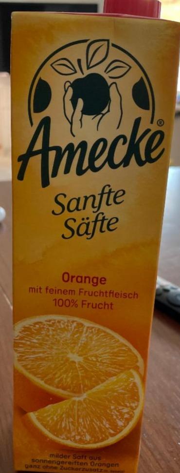 Фото - Сік апельсиновий Orange Amecke