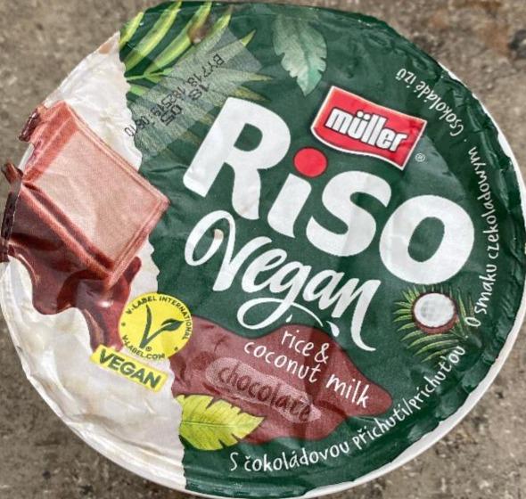 Фото - Riso vegan rise & coconut milk chocolate Müller