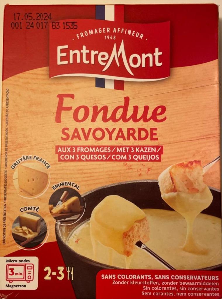 Фото - Fondue Savoyarde aux 3 fromages EntreMont