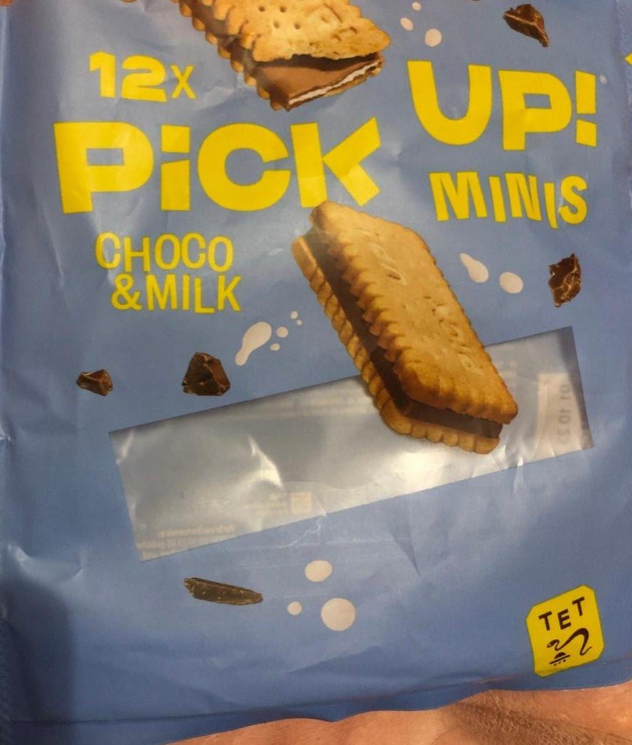 Фото - Печиво здобне Leibniz Minis Choco & Milk Pick Up